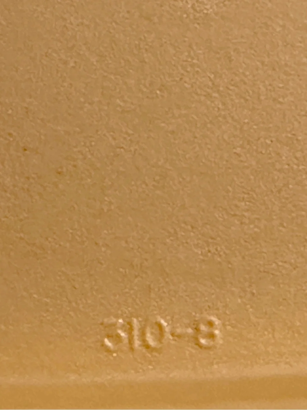 Vintage 1970s Tupperware #310 Lid Set x3 Almond Yellow 5